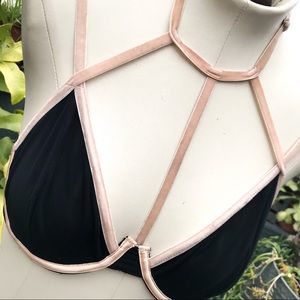 Bluebella sheer choker neck bra